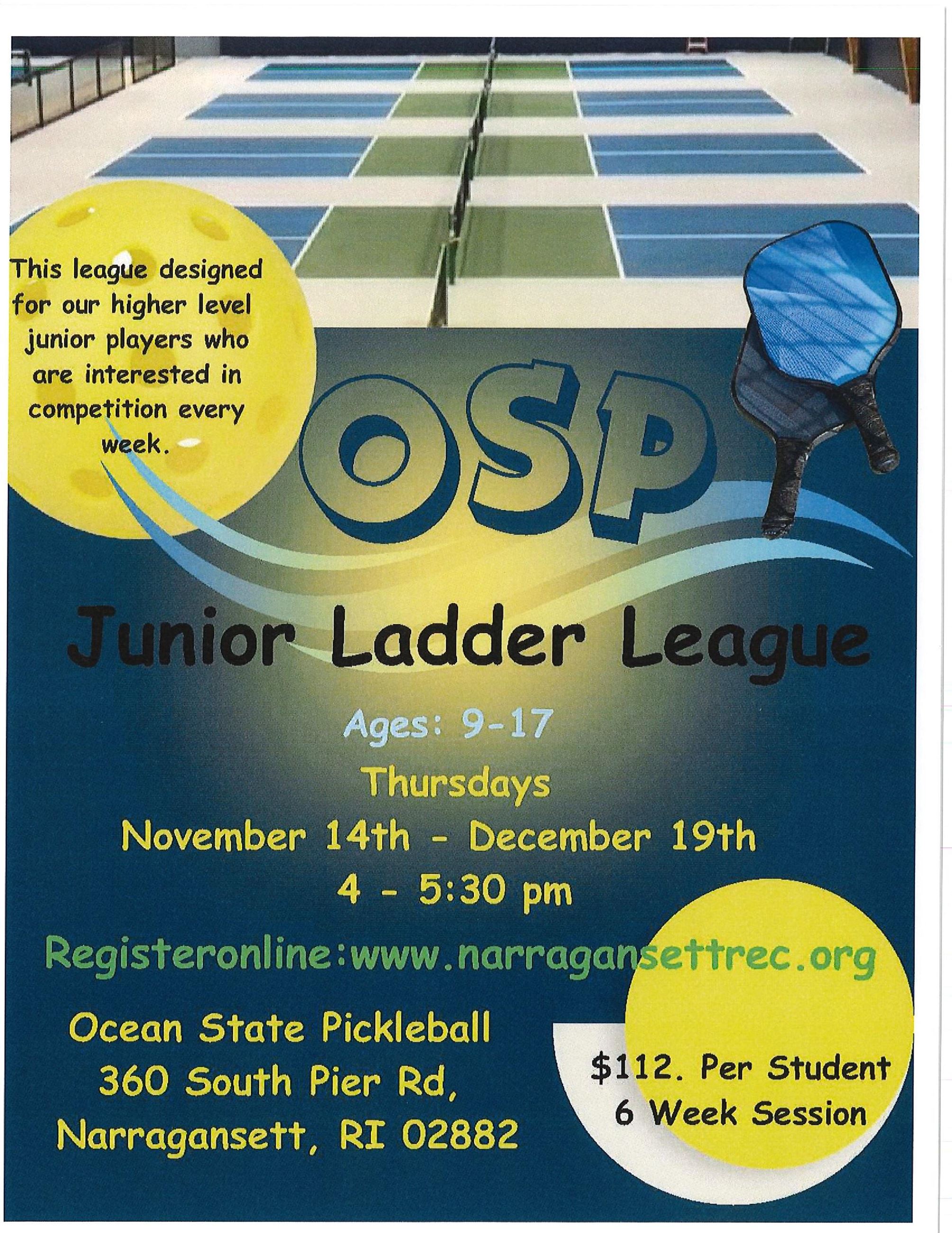 Ladder League 11-14 12-19 2024